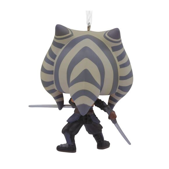 3 New Hallmark Funko Pop Star Wars Christmas Ornament Ahsoka Tano Bo-Katan Kryze - Picture 3 of 13